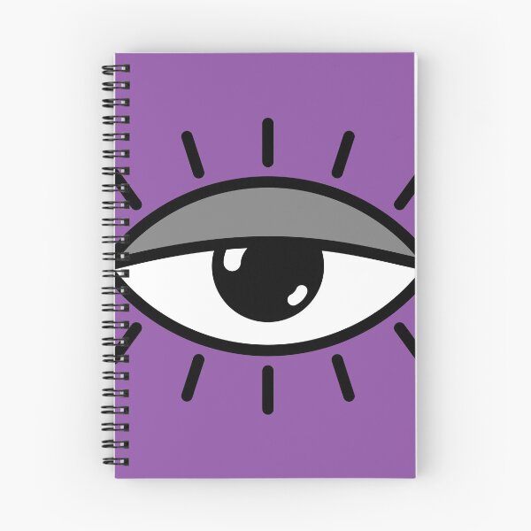 Item preview, Half open eye - purple designed and sold by reIntegration.