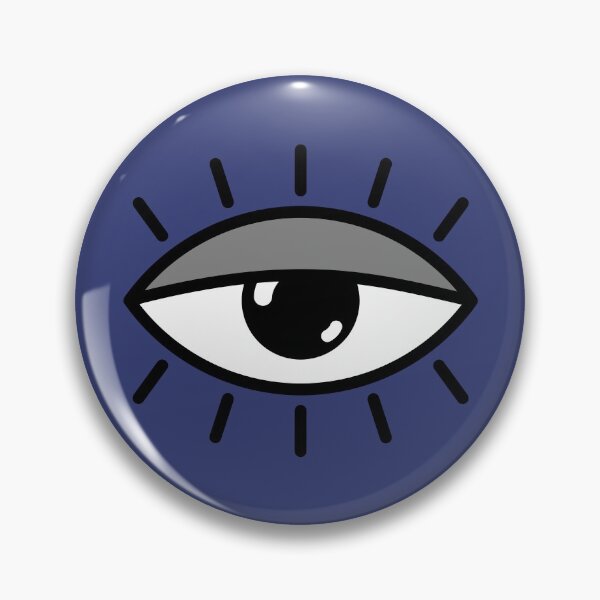 Item preview, Half open eye - blue designed and sold by reIntegration.