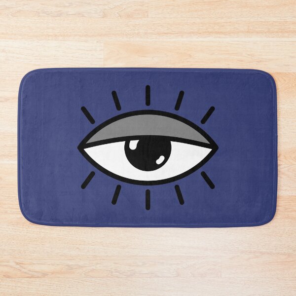 Item preview, Half open eye - blue designed and sold by reIntegration.