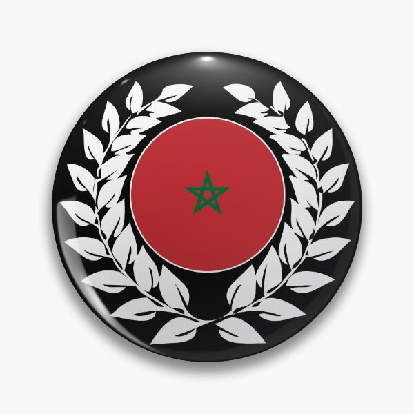 Item preview, Morocco Moroccan flag flag designed and sold by GeogDesigns.