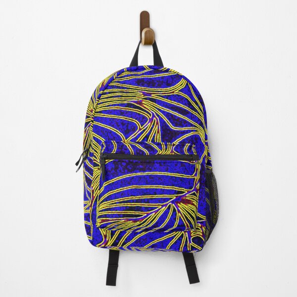 Item preview, Curves in Yellow and Royal Blue designed and sold by nancyjcreates.