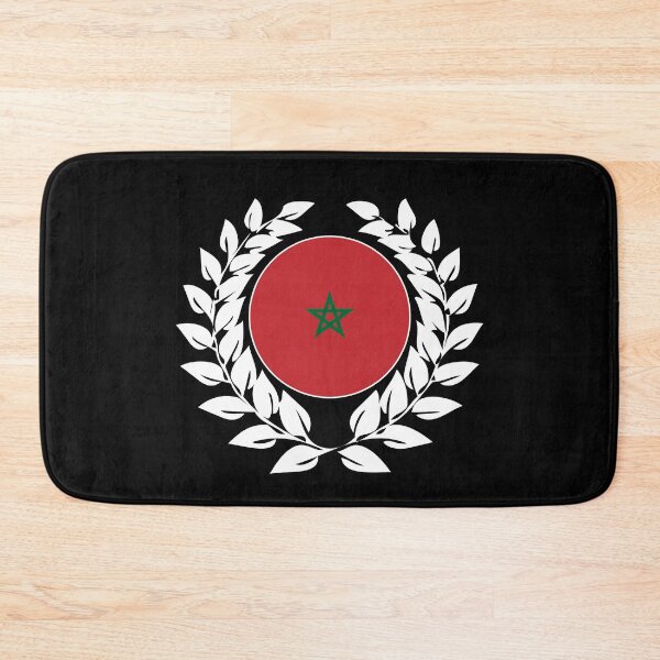 Item preview, Morocco Moroccan flag flag designed and sold by GeogDesigns.