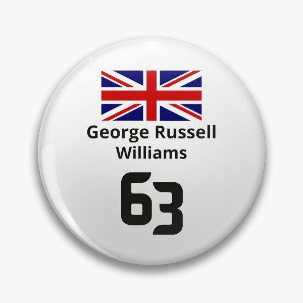 Item preview, GEORGE RUSSELL 63 WILLIAMS F1 designed and sold by kawrdesigns.