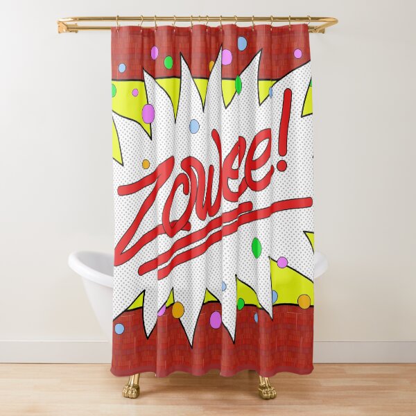Zowee! Shower Curtain