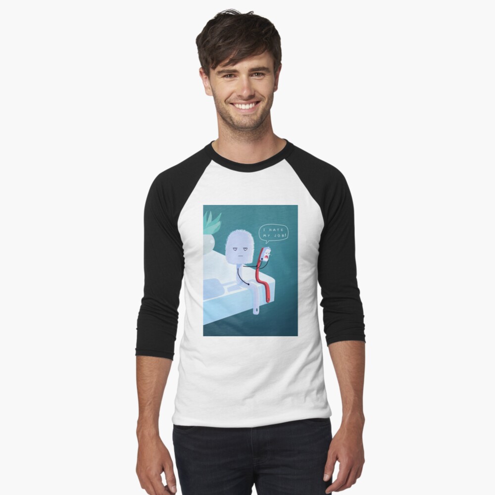 Item preview, Baseball ¾ Sleeve T-Shirt designed and sold by Mashz.