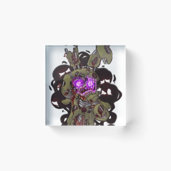 Item preview, Springtrap and Souls designed and sold by Zegodzilla.