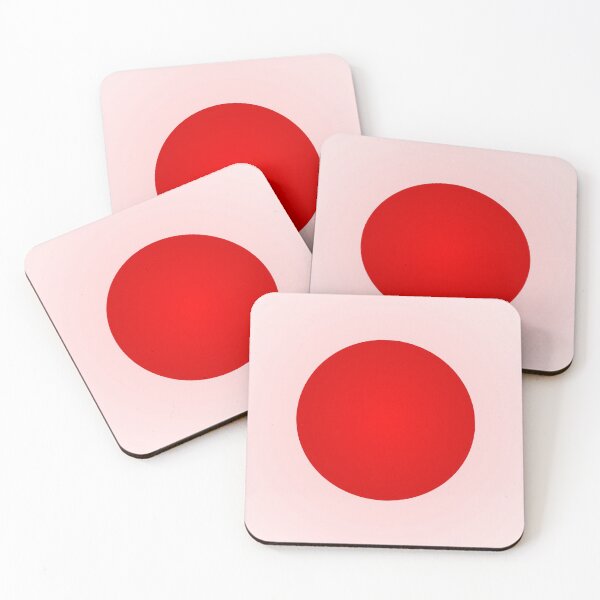 Item preview, Color Gradient Japanese Flag designed and sold by VexillologyShop.