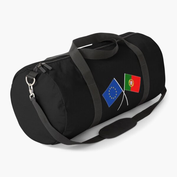 Item preview, Portugal Europe crossed flag flag designed and sold by GeogDesigns.