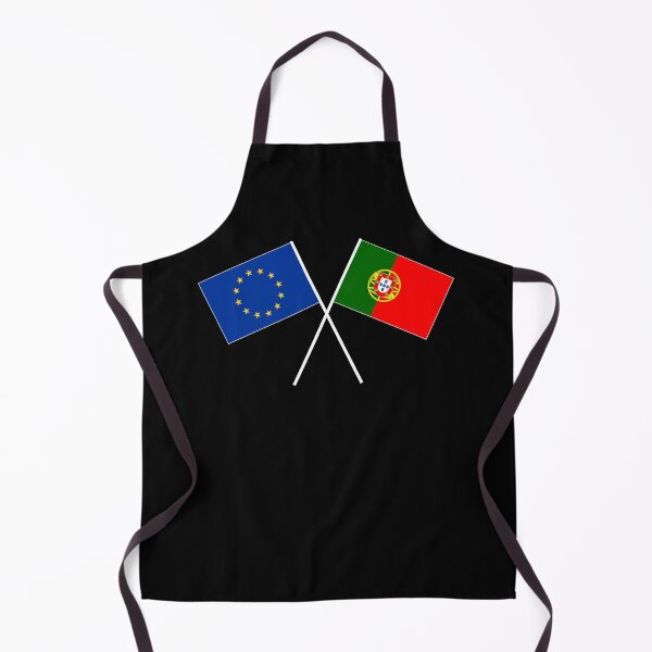 Item preview, Portugal Europe crossed flag flag designed and sold by GeogDesigns.