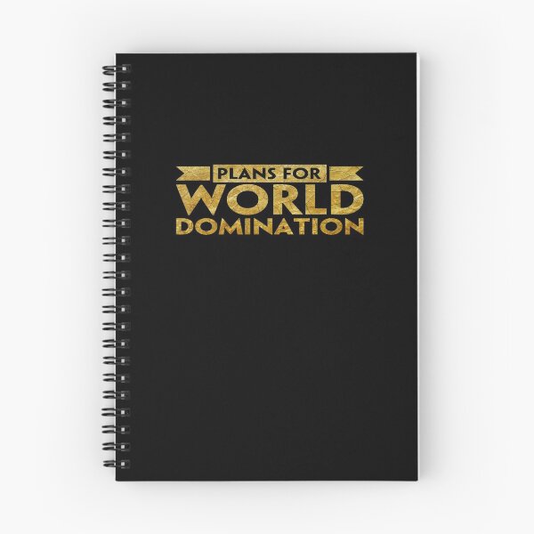 Item preview, PLANS FOR WORLD DOMINATION designed and sold by DotorEaon.
