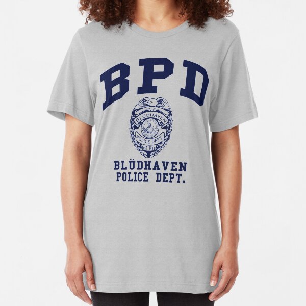 Bludhaven Police Department Slim Fit T-Shirt
