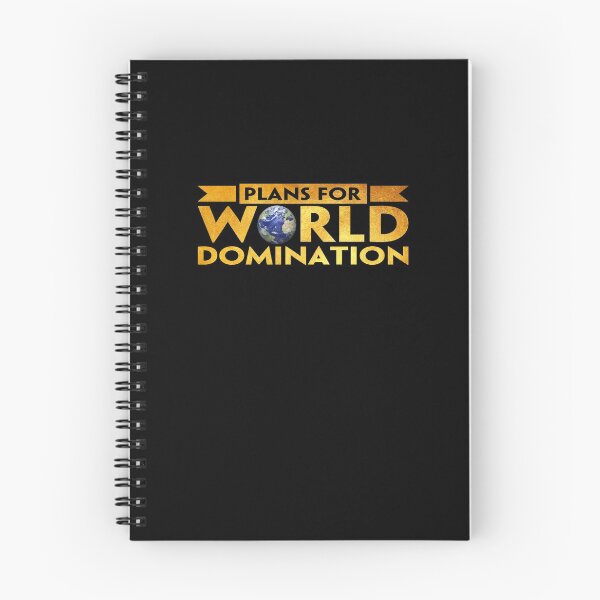 Item preview, PLANS FOR WORLD DOMINATION (2) designed and sold by DotorEaon.