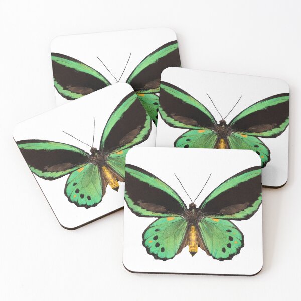 Item preview, emerald birdwing butterfly designed and sold by celestial-lobby.