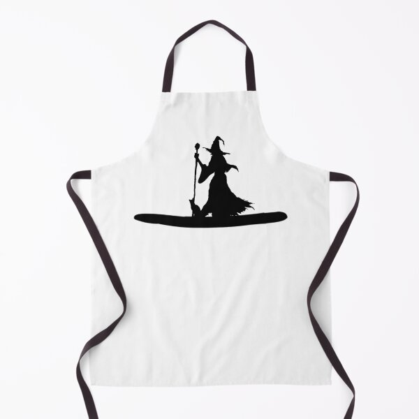 Item preview, Sup stand up paddling witch silhouette designed and sold by portrait4you.