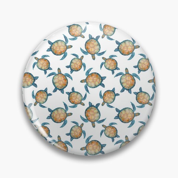 Item preview, Watercolor turtles Pattern designed and sold by virillanissa.