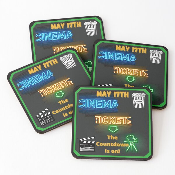 Item preview, UK Cinema Countdown designed and sold by CoyoteGifts.