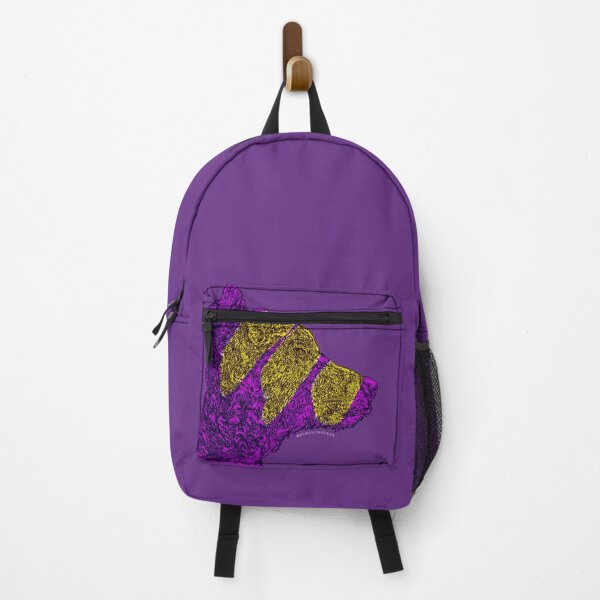 Item preview, Grizzly Bear (Purple & Yellow) designed and sold by Shaunmackart.