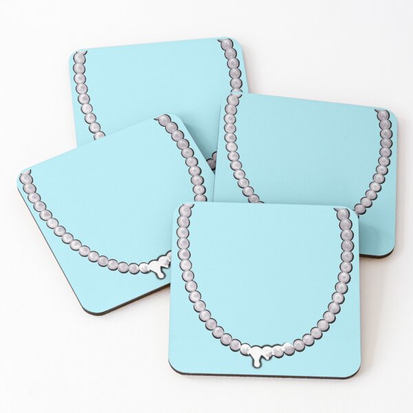 Item preview, Pearl Necklace Drip - Blue designed and sold by DF3.