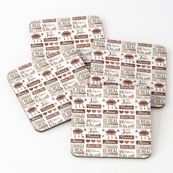 Item preview, Drippin Melanin Sexy Lips Pattern designed and sold by blackartmatters.