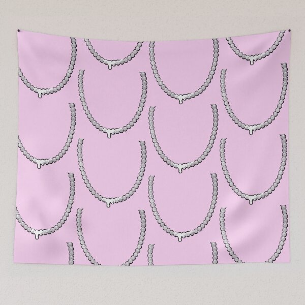 Item preview, Pearl Necklace Drip - Pink designed and sold by DF3.
