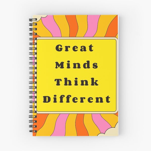 Item preview, Great minds think different designed and sold by RetroOG.