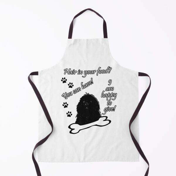 Item preview, Newfoundland Dog Hair In Your Food designed and sold by Moonyflower.