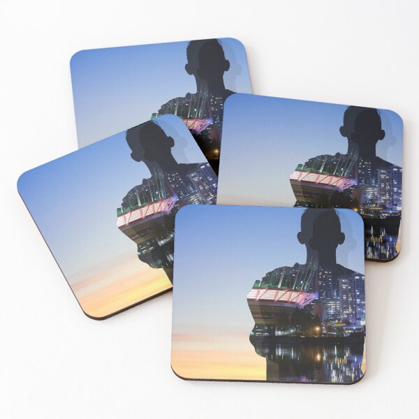Item preview, A silhouette men on the sunset designed and sold by kaedeyk.