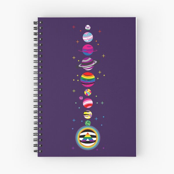 Item preview, Solar System in LGBT colors designed and sold by Teamtsunami6.