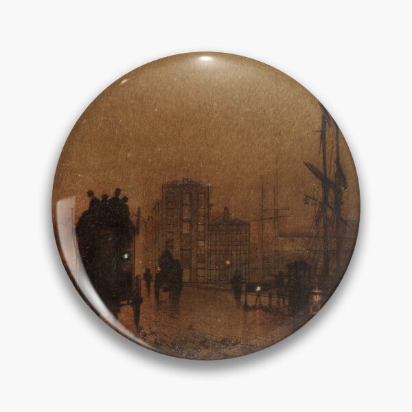 Item preview, The Broomielaw, Glasgow (Grimshaw) designed and sold by ArtHistorical.