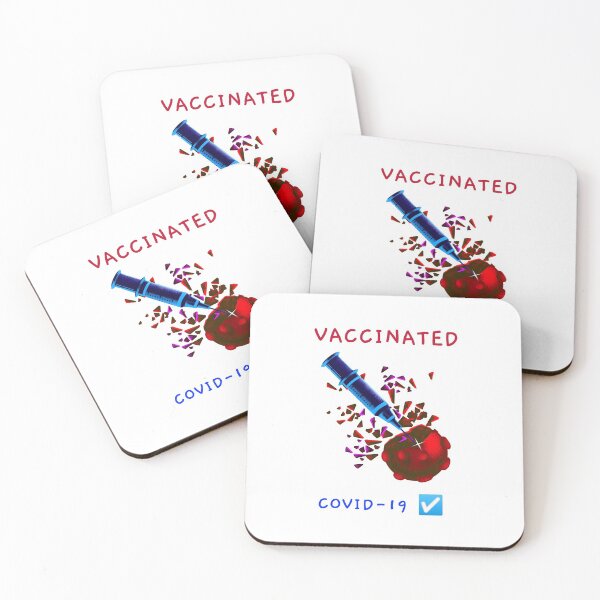Item preview, Vaccinated Check designed and sold by SportyDogShop.