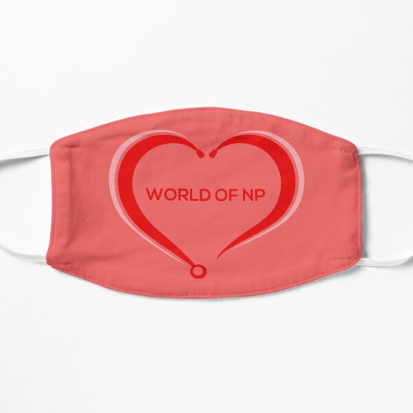 World Of NP Podcast Flat Mask