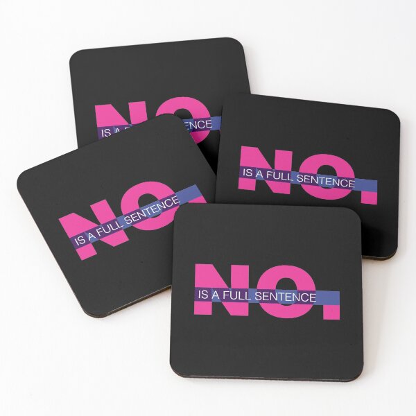 Item preview, No is a full sentence - Black designed and sold by crazycollective.