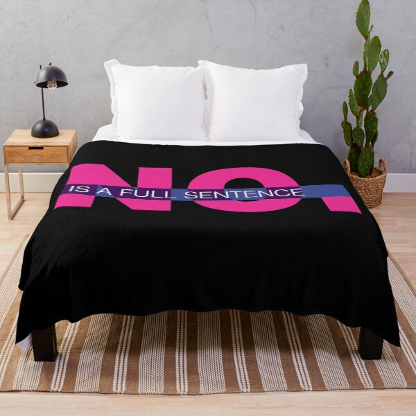Item preview, No is a full sentence - Black designed and sold by crazycollective.