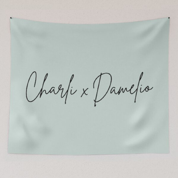 Item preview, Cute charli x damelio cursive font on sage green designed and sold by MNCO.