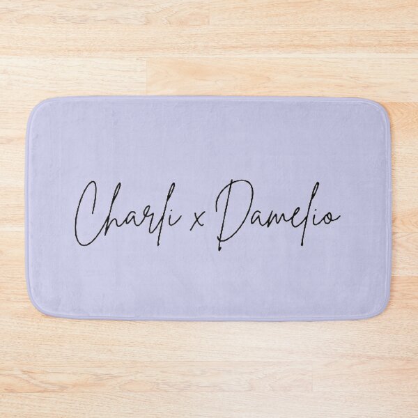 Item preview, Cute charli damelio cursive font on light gray designed and sold by MNCO.