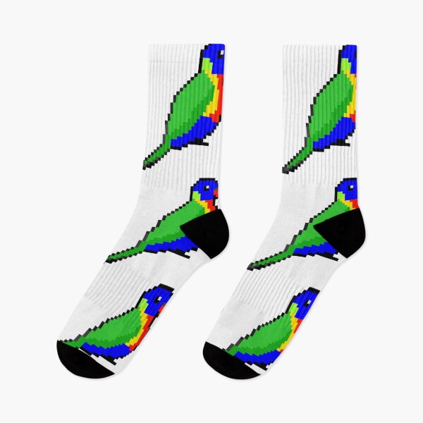 Item preview, Pixel Art Rainbow Lorikeet designed and sold by Sauropsida.