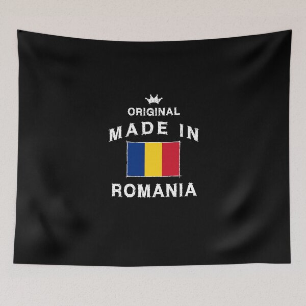 Item preview, Made in Romania flag flag designed and sold by GeogDesigns.