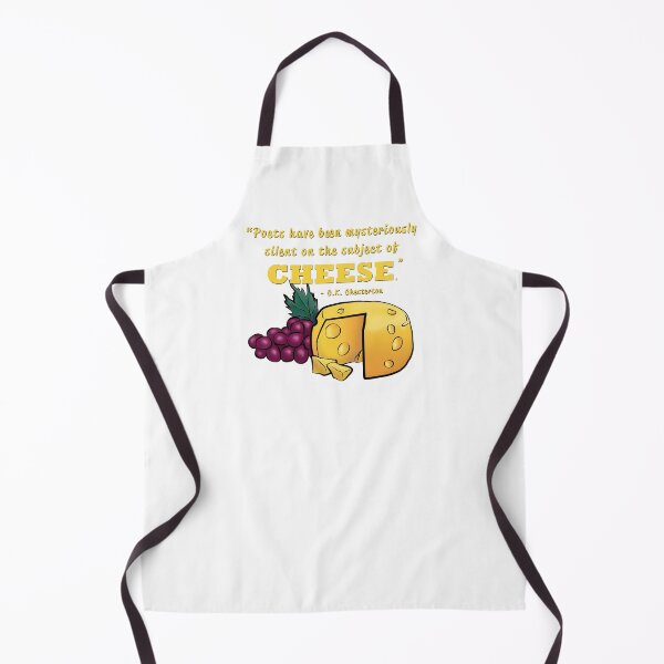 Item preview, Poetry and cheese - Chesterton quote designed and sold by TimeLady's Closet.