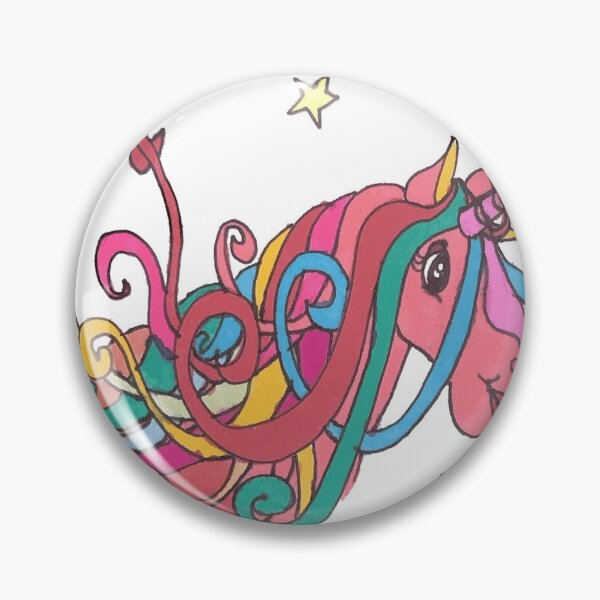 Item preview, Magical Hairy Unicorn designed and sold by MyMagicBooks.
