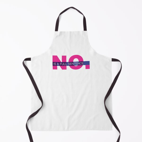 Item preview, No is a full sentence- White designed and sold by crazycollective.