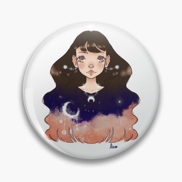 Item preview, Dreamy girl art designed and sold by HouseCowMillie.
