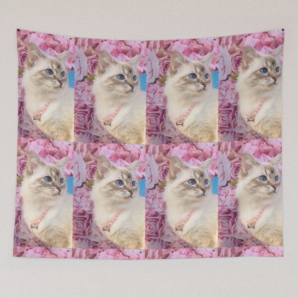 Item preview, Saoirse the ragdoll cat queen designed and sold by Fluffycat2020.