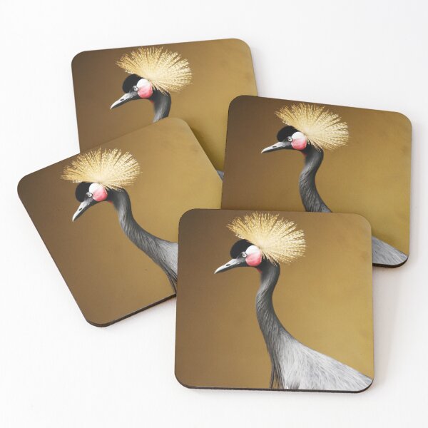 Item preview, African Photos Canvas Ideas - Black Crowned Crane. designed and sold by Sunnyhova.
