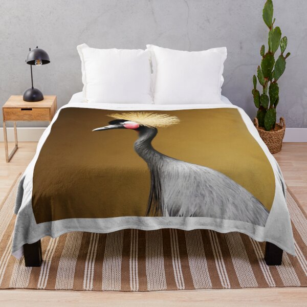 Item preview, African Photos Canvas Ideas - Black Crowned Crane. designed and sold by Sunnyhova.