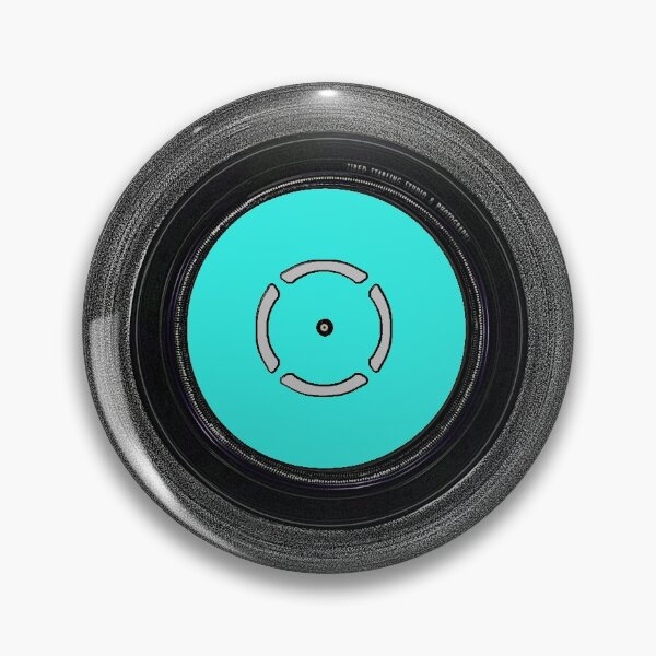 Item preview, cyan light blue VINYL RECORD designed and sold by TiredStarling.