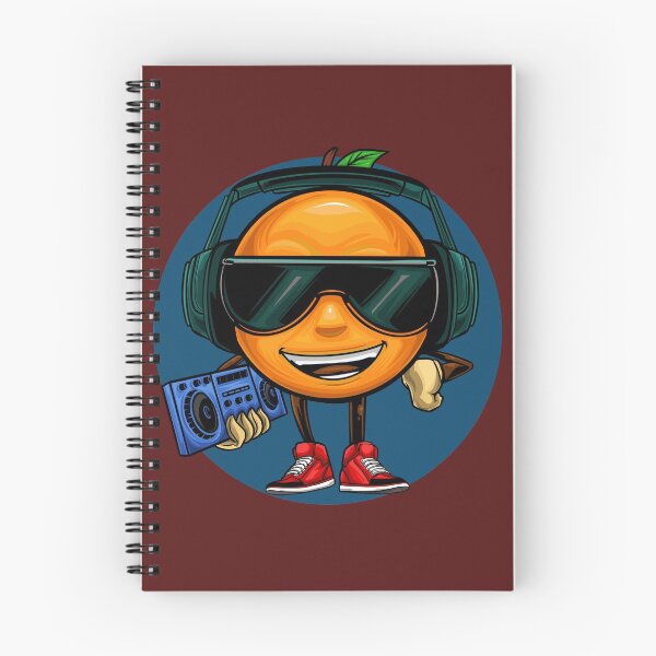 Item preview, Orange Hip hop Dj Controller using headphones designed and sold by tee4shirt.