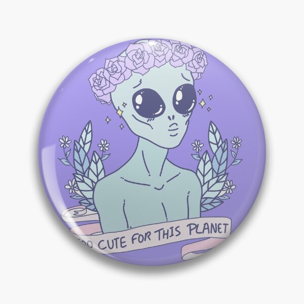 Item preview, Too Cute For This Planet Alien designed and sold by Puffoo.