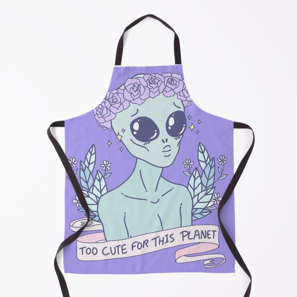 Item preview, Too Cute For This Planet Alien designed and sold by Puffoo.