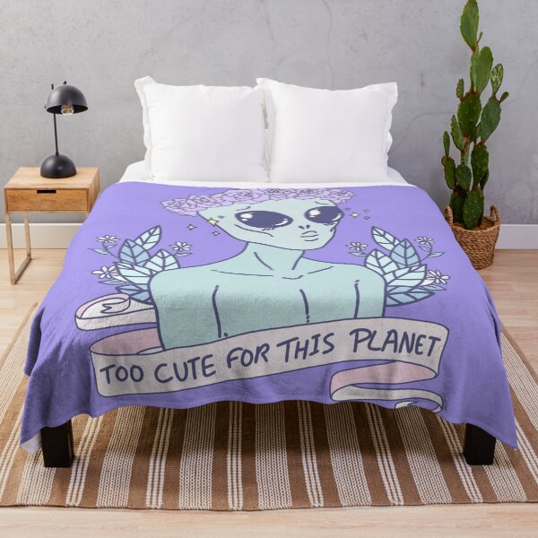 Item preview, Too Cute For This Planet Alien designed and sold by Puffoo.