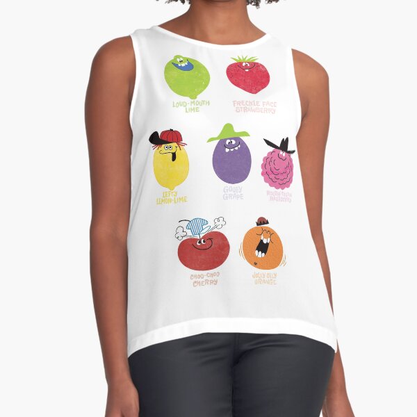 Funny Face Drink Mix Character Group Sleeveless Top